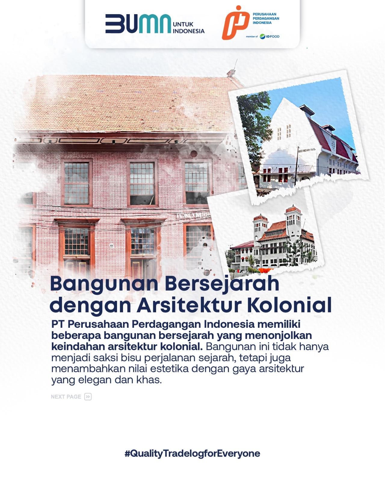 Bangunan Bersejarah dengan Arsitektur Kolonial