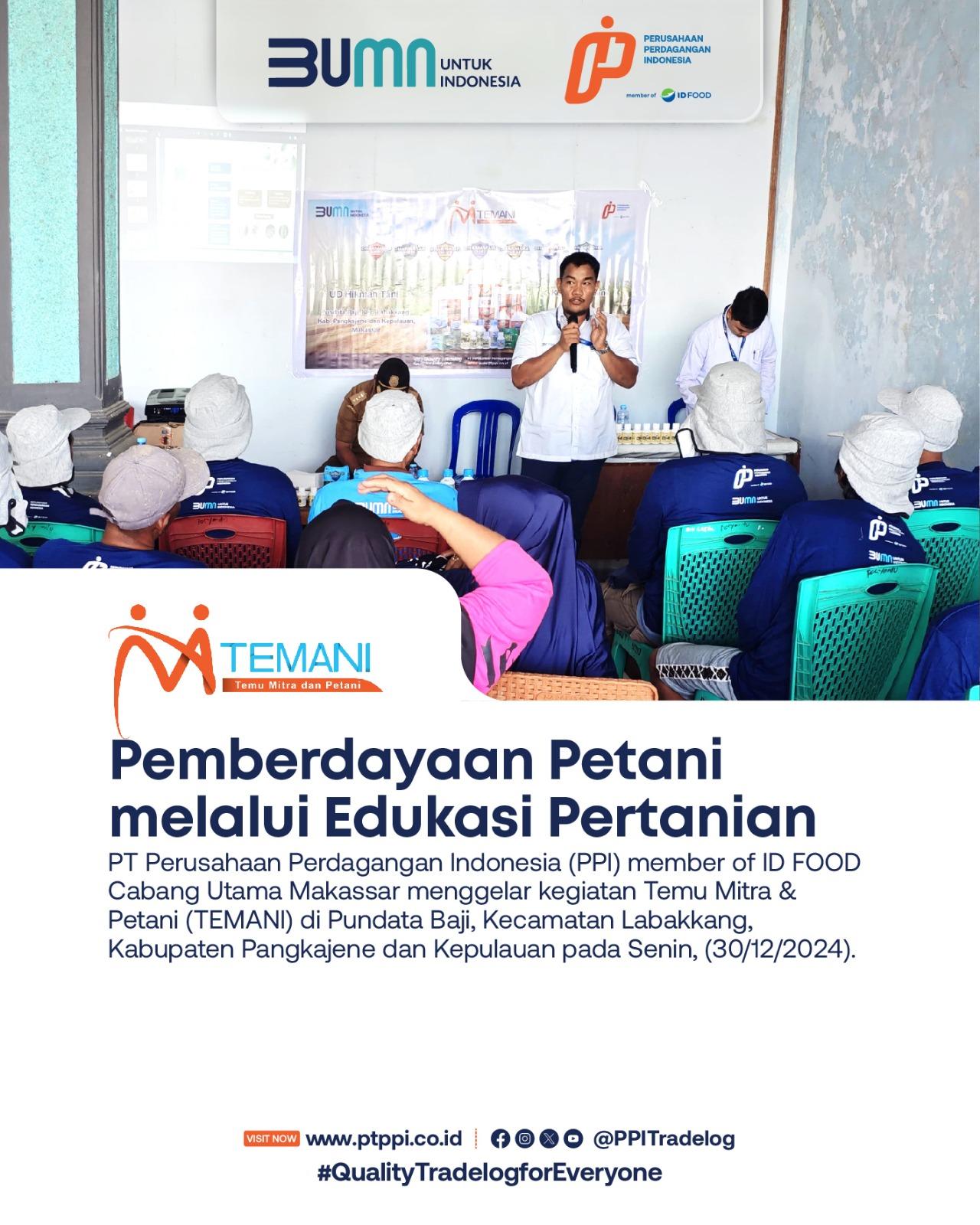 Pemberdayaan Petani melalui Edukasi Pertanian
