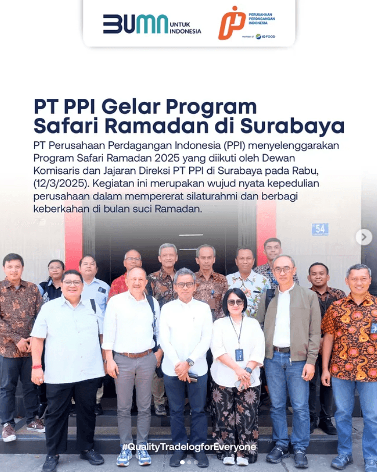PT PPI Gelar Safari Ramadan di Surabaya