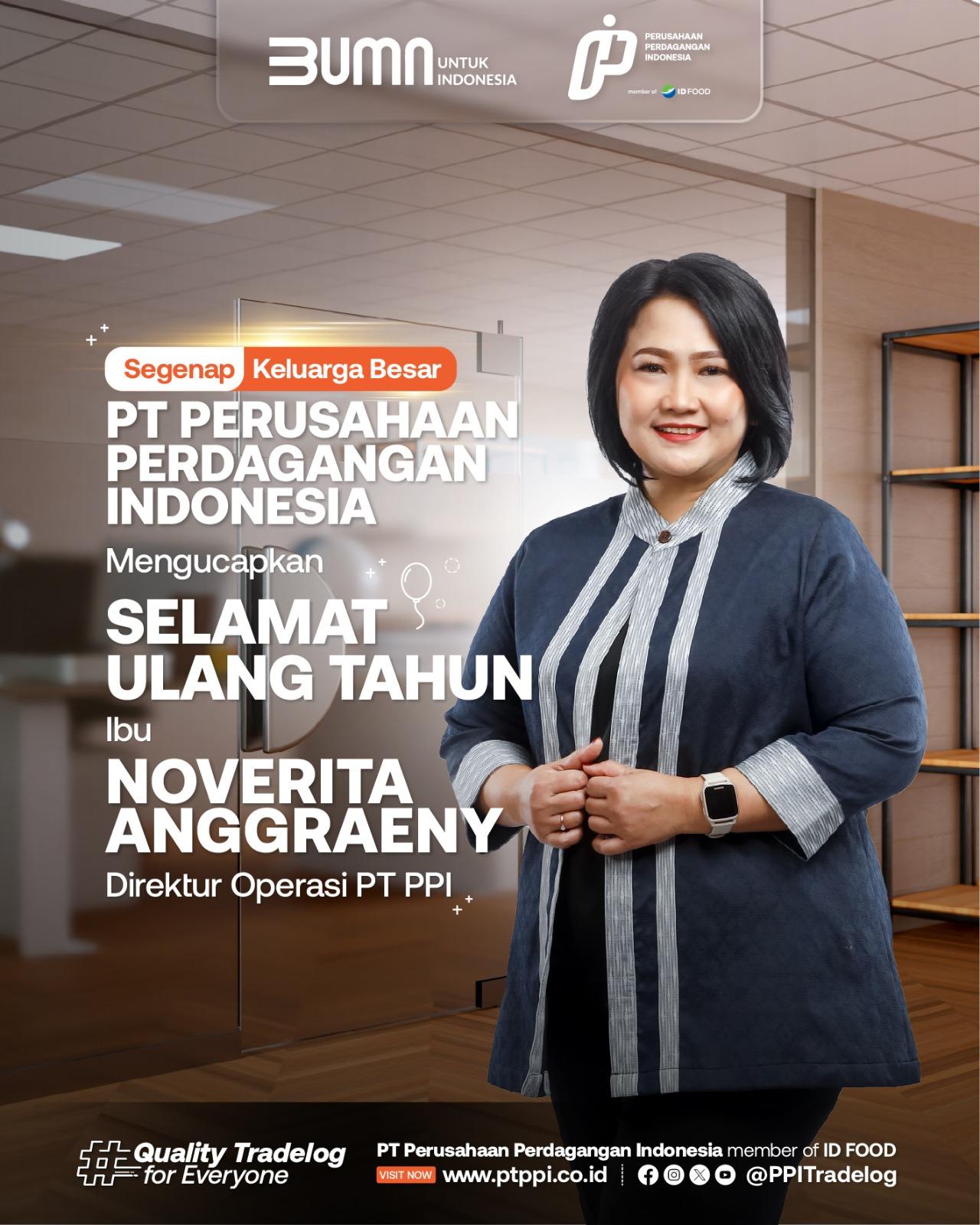 Selamat Ulang Tahun Direktur Operasi PT PPI