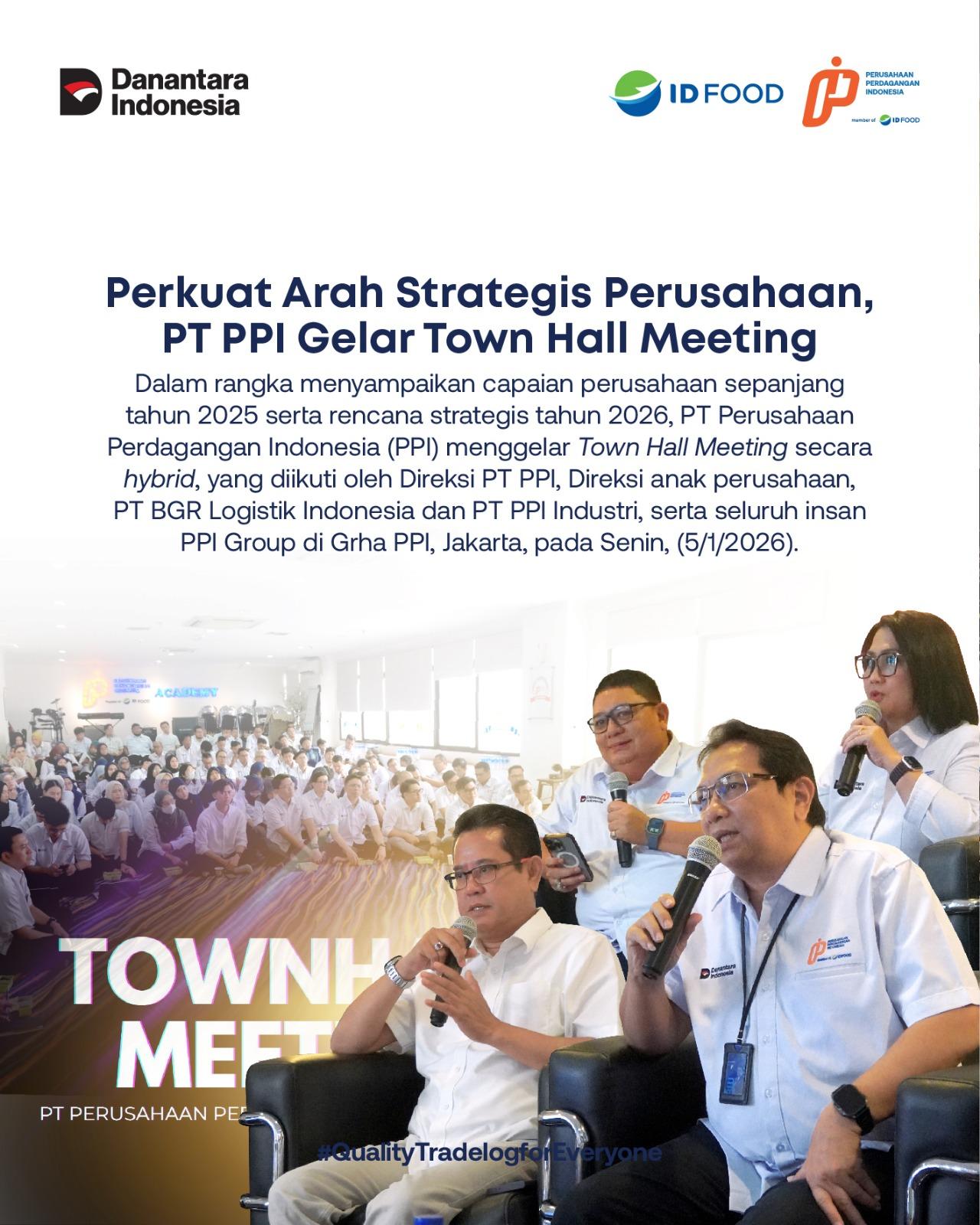 PT PPI Gelar Town Hall Meeting