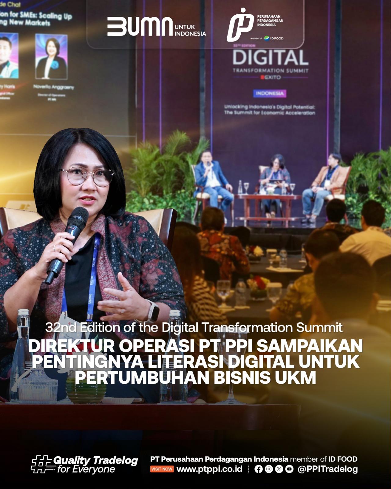Direktur Operasi PT PPI Sampaikan Pentingnya Literasi Digital untuk Pertumbuhan Bisnis UKM